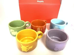 Le Creuset Pokemon Collection Stacking mug cup set 5 pieces Limited - Picture 1 of 11
