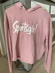 sportsgirl logo jumper