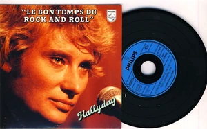 CD #2 JOHNNY HALLYDAY ╪ LE BON DU TEMPS DU ROCK & ROLL+ DOMMAGE (1979) - Picture 1 of 2