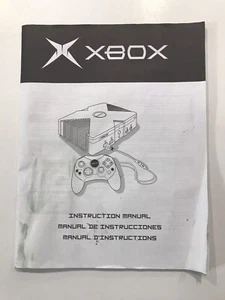 Original Microsoft Xbox Konsole Bedienungsanleitung Booklet Selten NTSC F23-00061 - Bild 1 von 2