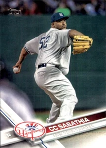 2017 Topps #465 CC Sabathia new york yankees - Picture 1 of 2