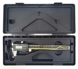 Mitutoyo Digimatic 6 inch Digital Vernier Caliper 500-196 CD 6” CS-Works-w/Case - Picture 1 of 3