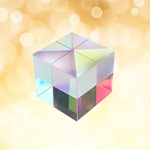 Große Suncatcher Cube Anhänger Prismen Dispersion Physik Gyroskop - Bild 1 von 11