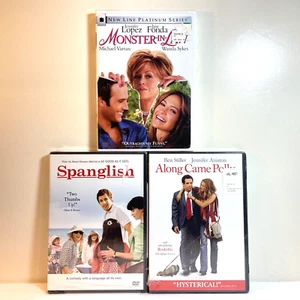 SPANGLISH / ALONG CAME POLLY / MONSTER-IN-LAW (DVD) Romance Comedy - NEW - Picture 1 of 19