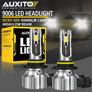 AUXITO 9006 HB4 LED Headlight Bulb Kit Low Beam 6500K 60W 45000LM White Lights - Picture 1 of 11