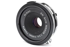 [Near MINT] Nikon GN Auto NIKKOR 45mm f/2.8 Compact Pancake Lens From JAPAN - Picture 1 of 12