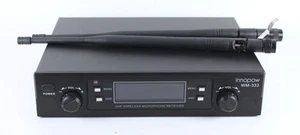 innopow Sistema Microfonico Wireless Doppio UHF (WM333) - Senza Microfoni/Adattatore di Alimentazione - Foto 1 di 4