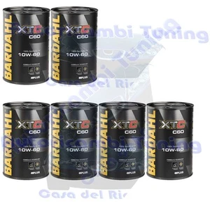 Olio Motore Auto Bardahl Bardhal XTC C60 10W60 Sport Performance 6 Litri - Foto 1 di 5