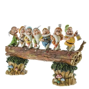 Disney Traditions by Jim Shore Snow White and The Seven Dwarfs Standing on Lo... - Picture 1 of 5