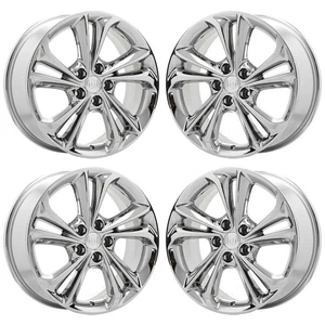 18" Buick Encore GX Bright Chrome wheels rims Factory OEM set 14005 14006 - Picture 1 of 8