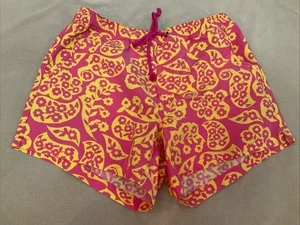 Pantalones Cortos Toad & Co Talla Pequeña Floral Rosa Amarillo - Imagen 1 de 5