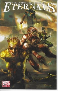 Eternals #6 Marvel 2007 Tiamut Dreaming Celestial Avengers Neil Gaiman Romita Jr - Picture 1 of 2