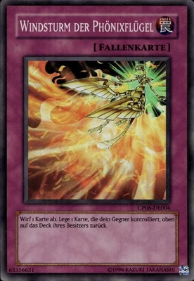Phoenix Wing Wind Blast PWWB German Super Rare CP06-DE004  Yu-Gi-Oh! - Image 1 of 2