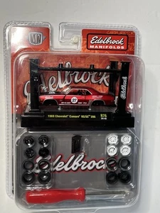 1969 Chevrolet Camaro Edelbrock M2 Machines Maßstab 1:64 Modellbausatz Release 76 - Bild 1 von 2