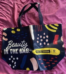 Dollar General x Unilever Reusable Tote Bag “Beauty in the Bag” RARE COLLECTIBLE - Picture 1 of 10