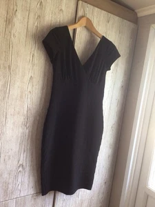 Frank Lyman schwarz WIGGLE Bodycon KLEID Größe 6/8 - Bild 1 von 4