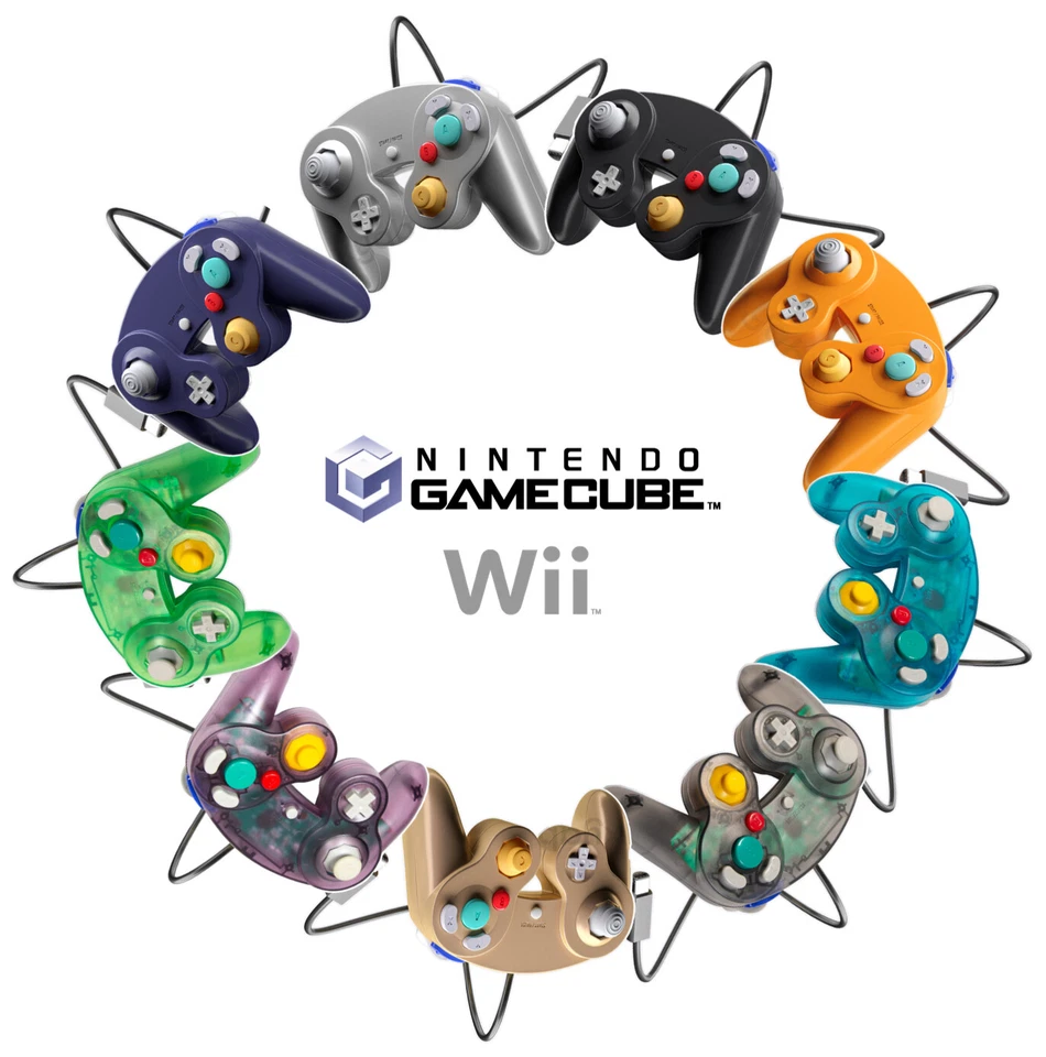 Nintendo GameCube Controllers - Traditional, Funtastic, & Special Edition Colors - Image 1 of 1