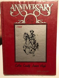 1988 Coffee County Junior High School YEARBOOK Manchester Tennessee TN RAIDERS - Picture 1 of 9
