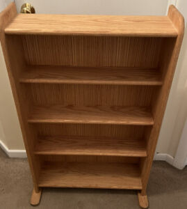 Wooden DVD/CD Media Cabinet/ Shelving Unit Small Size