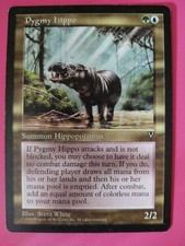 MTG Pygmy Hippo -Visions- MP Free Shipping Magic the Gathering
