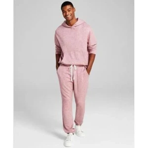 Mens Fleece Jogger Sweat Pants Maroon Size XL AND NOW THIS $39 - NWT - Picture 1 of 3