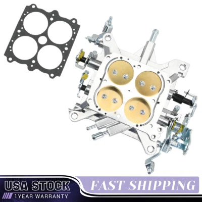 Placa base do acelerador carburador duplo 4150 4 cantos compatível com: Holley 650 750 - Imagem 1 de 4