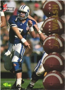 1995 Classic Five Sport #92 John Walsh Cincinnati Bengals - Picture 1 of 2