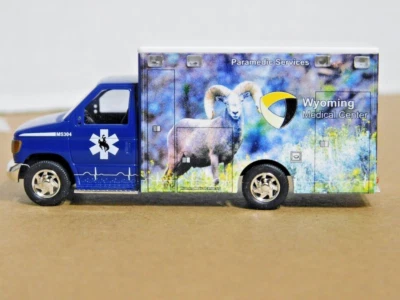 Busch 41844  1/87 HO Ford E-350 Wyoming Medical Center Big Horn Sheep  NIB - Image 1 of 4