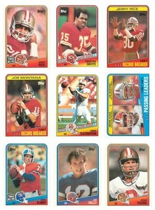1988 Topps Football NFL 1-99 U-Pick  Complete your set NM