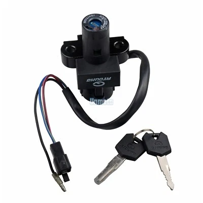 Llave de bloqueo de interruptor de encendido para HONDA CBR1100XX VTR1000 VFR800 CBR600 F2 F3 F1 Foto 1 de 3