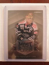 12-13 SM-Liiga (Finnish Hockey) MVP Insert - Ville Vahalahti - TPS
