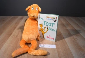 Libro de pies Kohl's Dr. Seuss Orange Critter 2010 peluche y "libro de pies" (310-3907-2) - Imagen 1 de 5