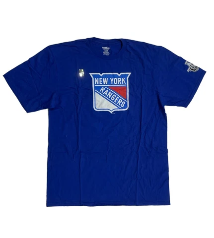 Rick Nash New York Rangers Blue Reebok 2014 Stanley Cup Final T-Shirt Size XL Cover