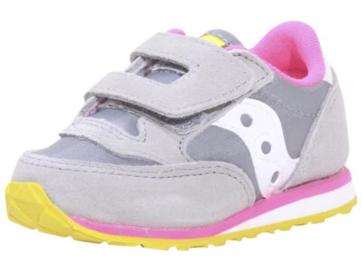 Tênis Saucony Infantil/Menina Baby-Jazz-HL Cinza/Rosa - Imagem 1 de 4