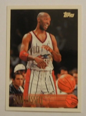 1996-97 TOPPS BASKETBALL SAM CASSELL #82 HOUSTON ROCKETS GUARD - Image 1 of 4