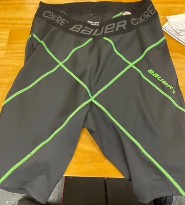 Pantalones Cortos Bauer Core 1.0 | Ropa Interior Ingule Compresión Hockey Capa Base Hielo Foto 1 de 4