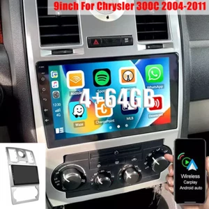 32GB For Chrysler 300C 2004-2011 Android 13 Carplay Car Stereo Radio GPS Navi BT - Bild 1 von 24