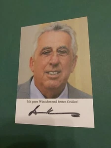 Politik , Egon Krenz ,Staatsratsvorsitzener,DDR , Autogrammkarte , Politiker - Picture 1 of 1