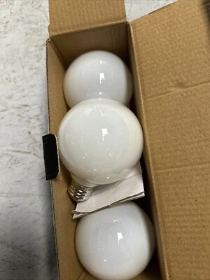 40 W White E26 LED FEIT ELECTRIC (3 Pack) G25 - Image 1 of 4