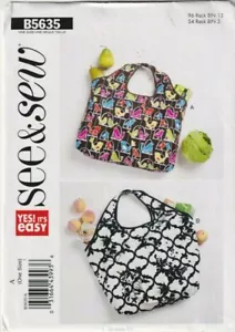 5635 BUTTERICK See & Sew - Shopping BAGS - Picture 1 of 2