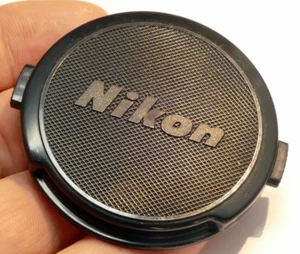 Nikon 52mm rim Lens Front Cap for 85mm f2 Ai-s Nikkor  BLACK - genuine OEM - Picture 1 of 5