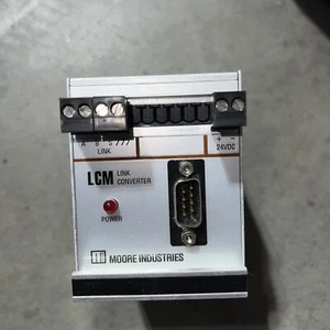 MÓDULO CONVERTIDOR DE ENLACE MOORE INDUSTRIES LCM/RS485/RS232/24V - Imagen 1 de 2