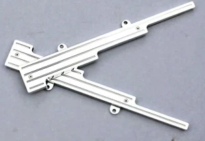 CHEVY FORD HOLDEN HOT ROD BILLET ALUMINIO ENCHUFE TELAR DE ALAMBRE F2 - Imagen 1 de 4