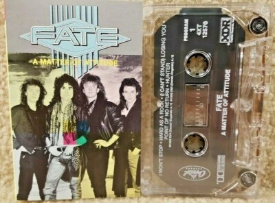 Vintage 1985 Cassette Tape Fate A Matter Of Attitude Capitol Records Foto 1 de 4