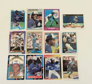 Blue Jays Tony Fernandez Lot 1987 Topps 485 1988 Donruss 319 1989 Fleer 231 - Picture 1 of 12