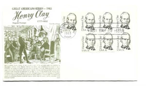 1846 3c Henry Clay GAMM FDC - Picture 1 of 1