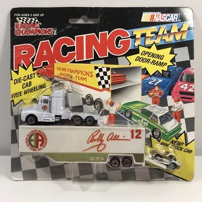 Racing Champions Team Transporter con coche #12 Bobby Allison 1992 Mini Foto 1 de 4