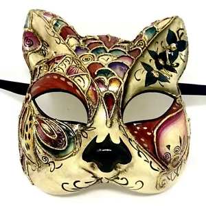 Cat Masquerade Party Masks for Halloween Mardi Gras Wedding Ball Mask - Picture 1 of 3