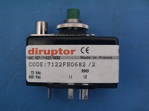(1pc) Diruptor 2.0 Amp Circuit Breaker 7122FS0682/2 - Picture 1 of 9