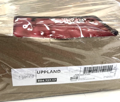 FUNDA de sofá seccional de 4 asientos Ikea UPPLAND Virestad rojo/blanco 804.727.17 - NUEVA Foto 1 de 4